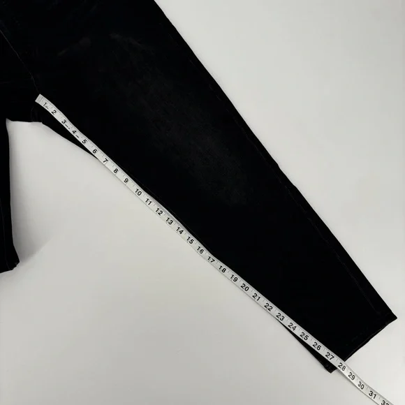 Lauren Ralph Lauren NWT Black High-Rise Skinny Ankle Super Stretch Jeans, 16 - Picture 10 of 16